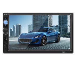 CENTRAL USB multimídia de tela sensível ao toque do carro com mp5 player 2 din 7 polegadas hd para 7010b/7012b/7018b, fm/dvd com câmera de RÉ