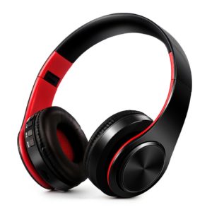 Fones de ouvido Bluetooth/sem fio Estéreo dobrável esportivo com Microfone, MP3 player e entrada para cartão SD