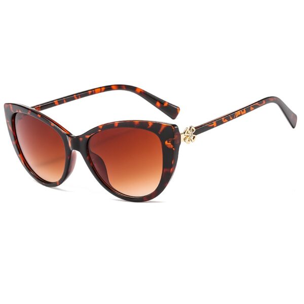 Luxury cat-eye sunglasses for women - New designer vintage catwalk 2022 UV400 - Image 2