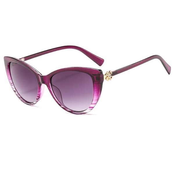 Luxury cat-eye sunglasses for women - New designer vintage catwalk 2022 UV400 - Image 6