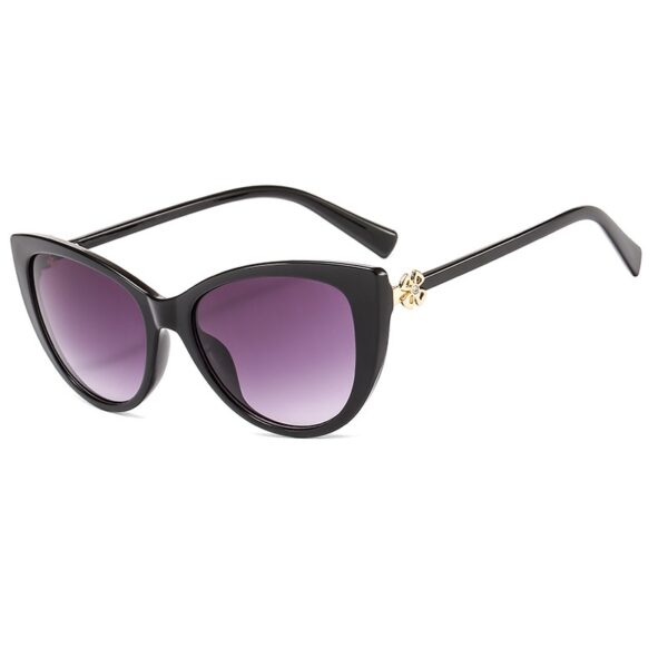 Luxury cat-eye sunglasses for women - New designer vintage catwalk 2022 UV400 - Image 10