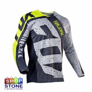Luxury MTB sports jersey ideal for motorcyclists, cycling, fishing, offroad, motocross or the beach.