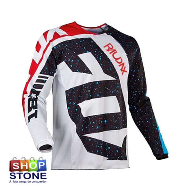 Luxury MTB sports jersey ideal for motorcyclists, cycling, fishing, offroad, motocross or the beach. - Image 9