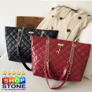 Luxury Soft Leather Handbags with Chain Shoulder Women's Crossbody