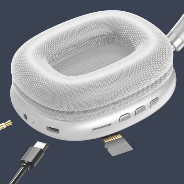 Wireless Bluetooth headphones with microphone, ideal for games and work! - Image 13