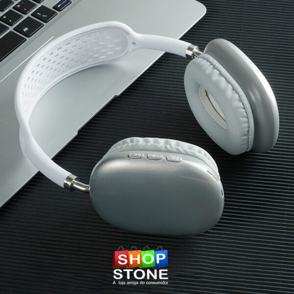 Wireless Bluetooth headphones with microphone, ideal for games and work! - Image 15