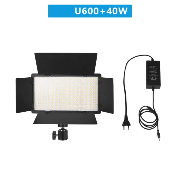 LED Video Light with Professional Lighting – Includes Tripod and Remote Control for Studio and Recording - Image 11