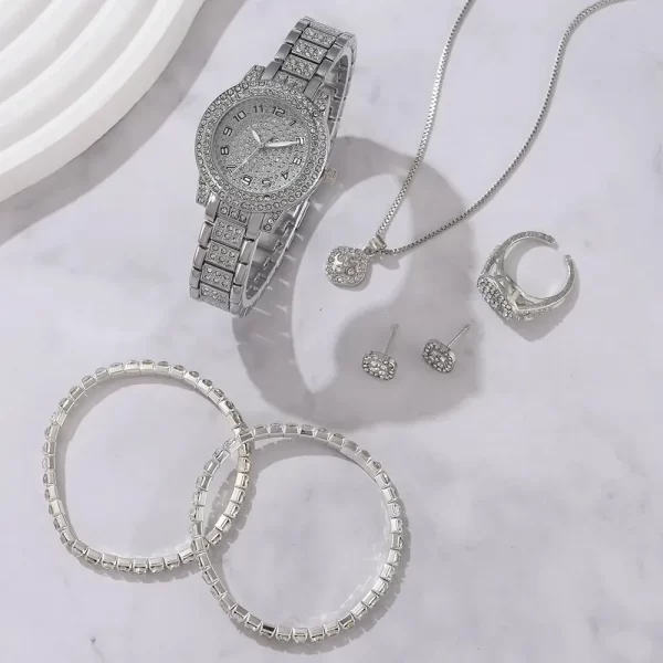 Exclusive Women's Luxury Watch Set – Elegance, Crystals, and Sophisticated Bracelet Designs | Limited Edition! - Image 5