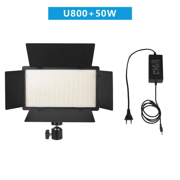 LED Video Light with Professional Lighting – Includes Tripod and Remote Control for Studio and Recording - Image 10