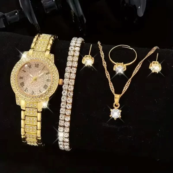 Exclusive Women's Luxury Watch Set – Elegance, Crystals, and Sophisticated Bracelet Designs | Limited Edition! - Image 7